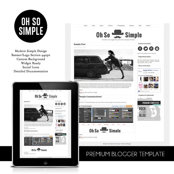 simple blog templates