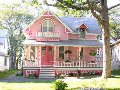 32 Best Mini Garden Homes Images On Pinterest Pink Houses Are Close To My Heart