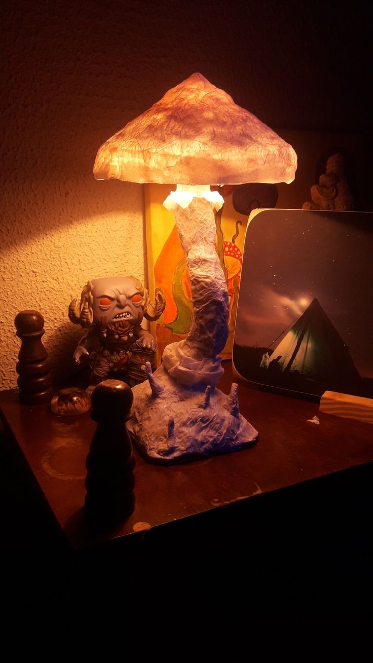 COMO FAZER COGUMELHO ESPELHADO - LUMINÁRIA ESPELHADA DE COGUMELO - MUSHROOM DISCO BALL