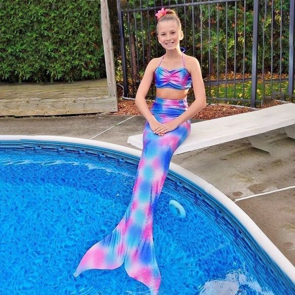 Lovely Girls Next Blue Fashion Swimming Costume Age 11-12 Years