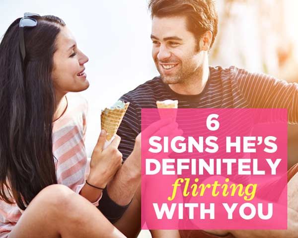 Dating attraction signs