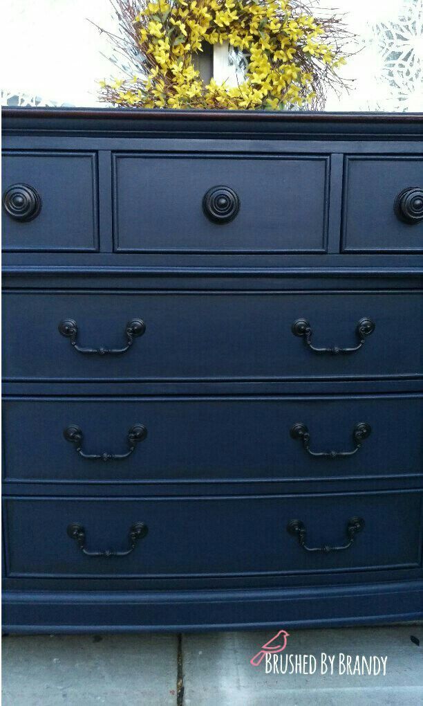 Fusion Mineral Paint In Midnight Blue With Hemp Oil Beautyparlourfurniture Painted Bedroom Furniture Fusion Mineral Paint In Midnight Blue, Blue Painted Bedroom Furniture Ideas