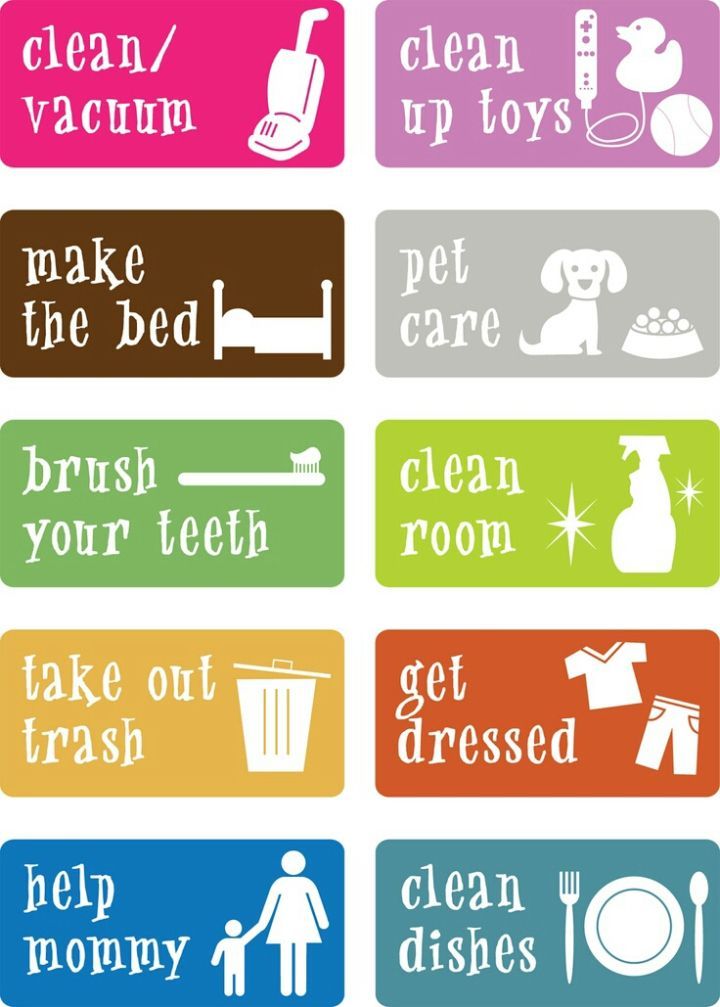 63 best Free Printable Chore Charts images on Pinterest Free - sample chore chart 63 best Free Printable Chore Charts images on Pinterest Free - sample chore chart