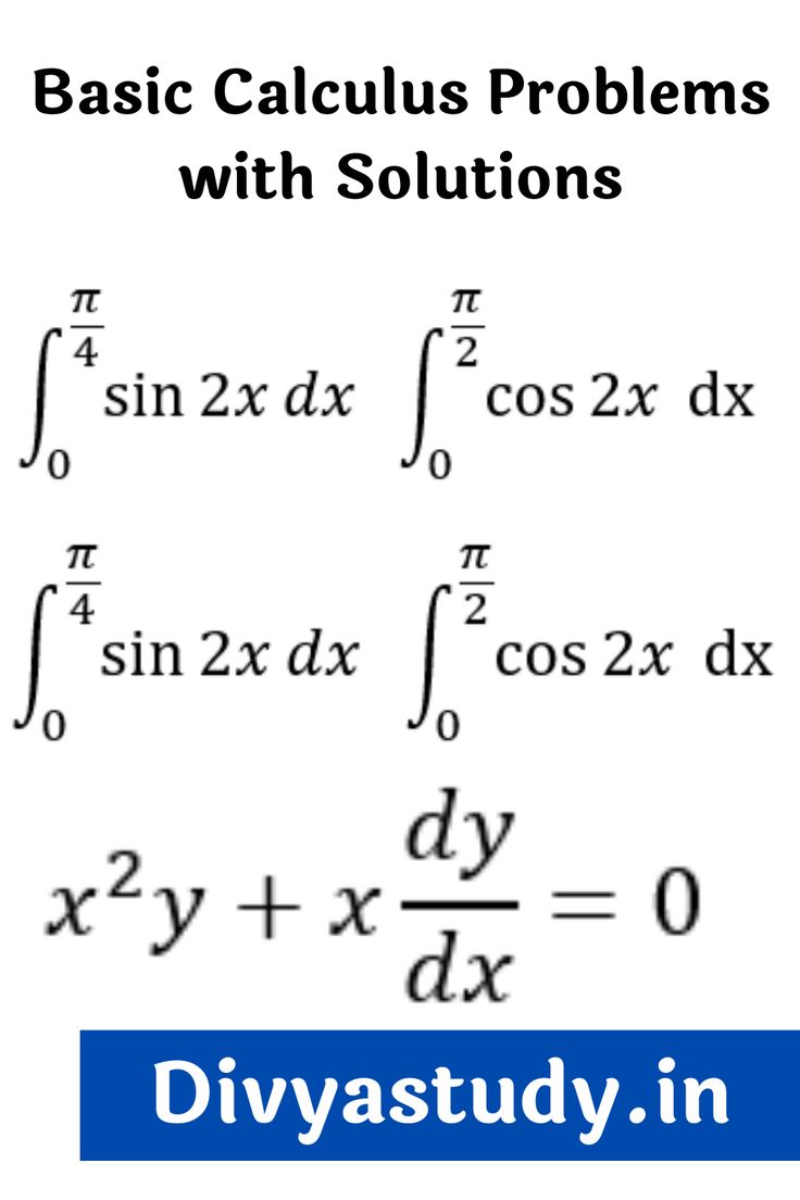 Basic Calculus Problems with Solutions Class 12th in 2021 | Calculus