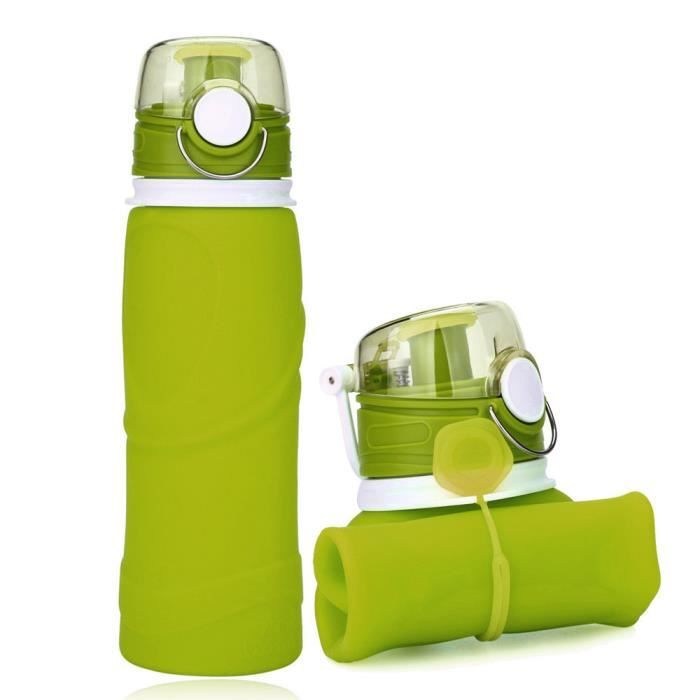 Élastiques en silicone Bouteille Sport Bouteille D/'eau Bouteille outdoor Water Bottle