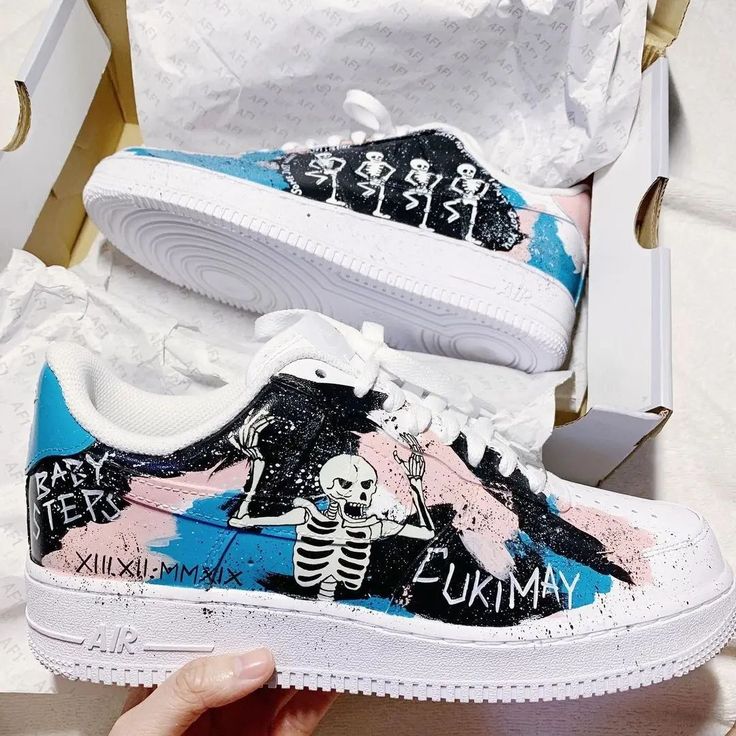 Graffiti Air Force 1 Custom - Daniel Customs