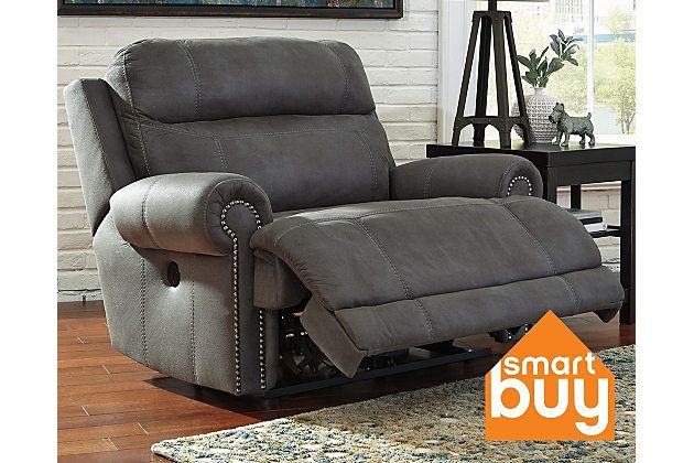 Gray Austere Oversized Power Recliner View 1 Pickndecor Com Design Recliners Gray Austere Oversized Power Recliner, Reclining Oversized Chair