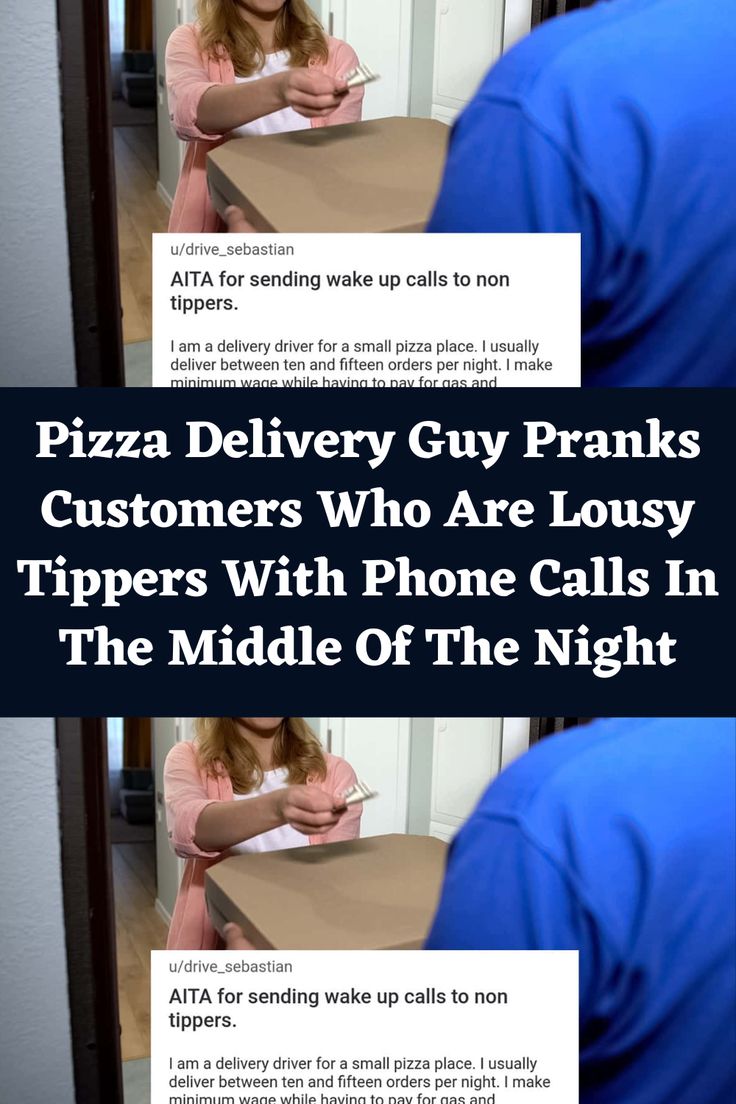 Pizza Delivery Guy Pranks Customers Who Are Lousy Tippers With Phone