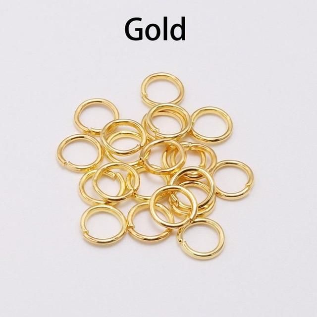 Jump Rings Set Split Rings Connectors For Diy Jewelry Finding Making Accessories Jump Rings Set Split Rings Connectors For Diy Jewelry Finding Making Accessories