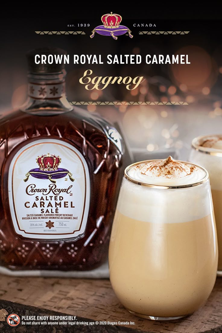 Crown Royal Salted Caramel Eggnog Alcohol Drink Recipes Salted Crown Royal Salted Caramel Eggnog Alcohol Drink Recipes Salted