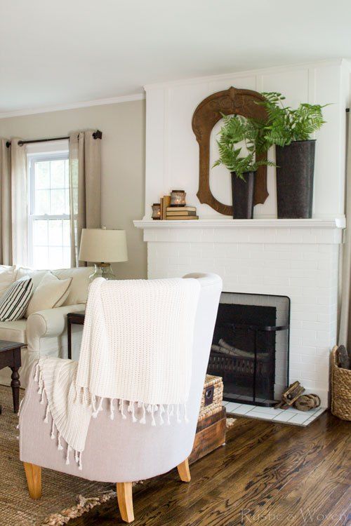 Gray Living Room With White Walls Gray Living Room With White Walls