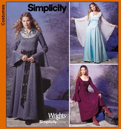 diy sewing pattern simplicity 9891 lord of the rings maid diy sewing pattern simplicity 9891 lord of the rings maid
