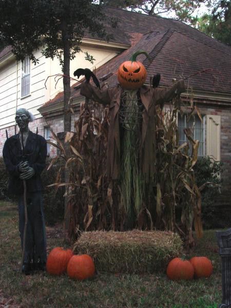 we have the scary pumpkin head guy in the backwe are so doing this for the halloween party - Halloween Scare Crow we have the scary pumpkin head guy in the backwe are so doing this for the halloween party - Halloween Scare Crow