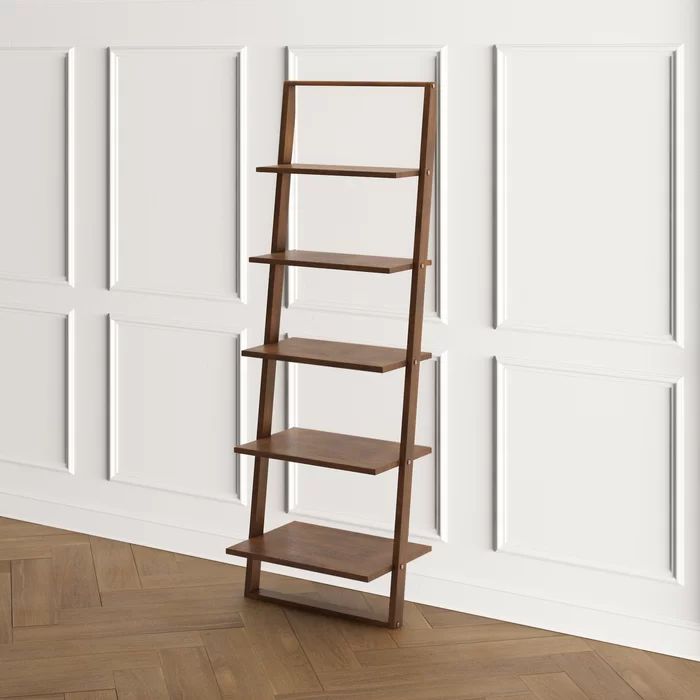 Cristina Ladder Bookcase in 2020 Bookcase, Ladder bookcase, Solid