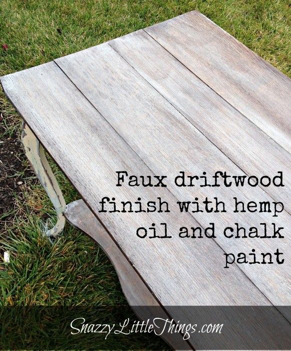 Diy Faux Driftwood Outdoor Dining Table Makeover winterizing outdoor furniture with hemp oil | Driftwood furniture, Rustic farmhouse table, Painted furniture