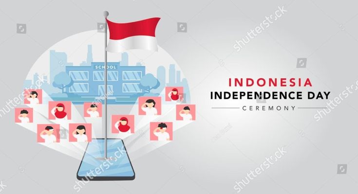 Indonesia Independence Day Ceremony At School | Upacara Bendera 17 Agustus. | Indonesia Independence Day, Independence Day, Ceremony