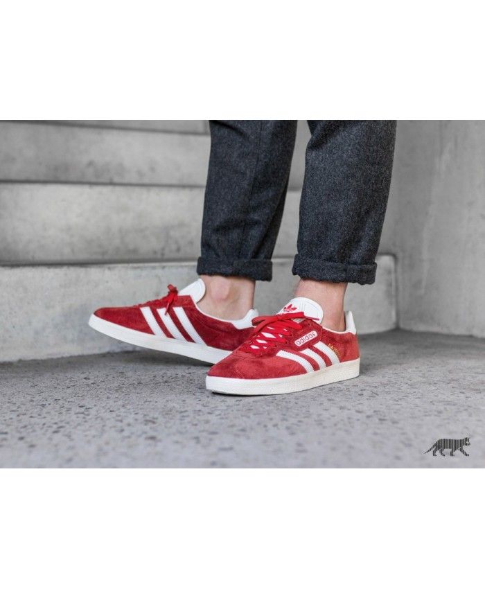 adidas gazelle super red