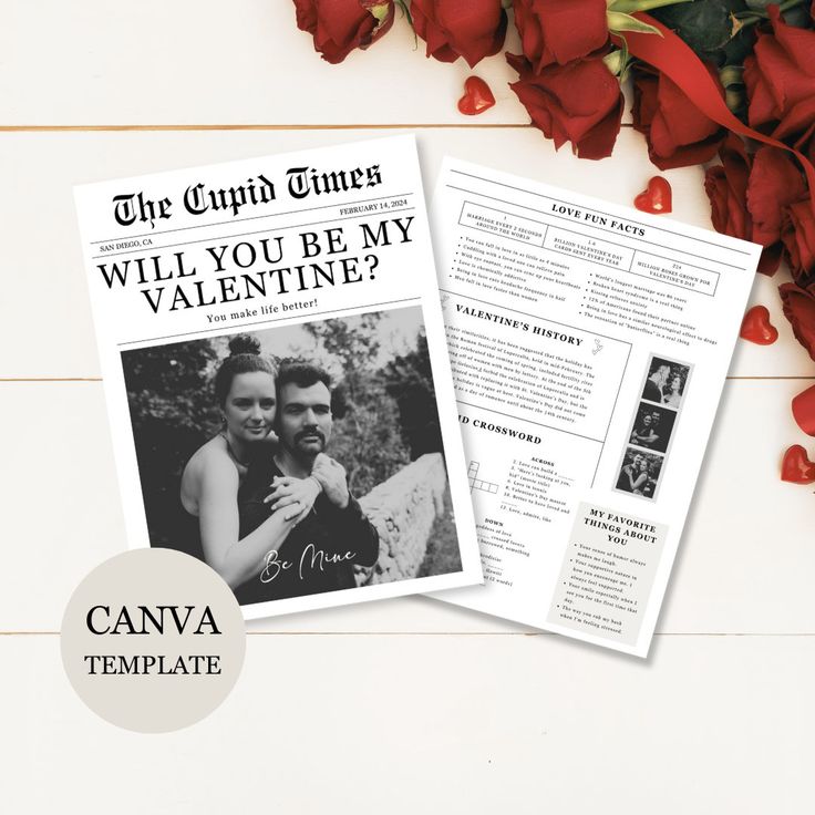 Valentines Newspaper Template Canva Valentines Day Newspaper Template Valentines Newspaper Template Canva Valentines Day Newspaper Template