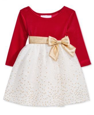 Holiday Sparkle White Dress Girl