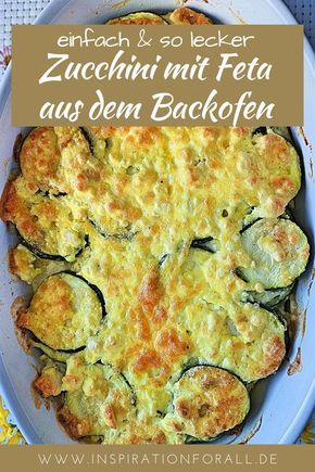 Überbackene Zucchini