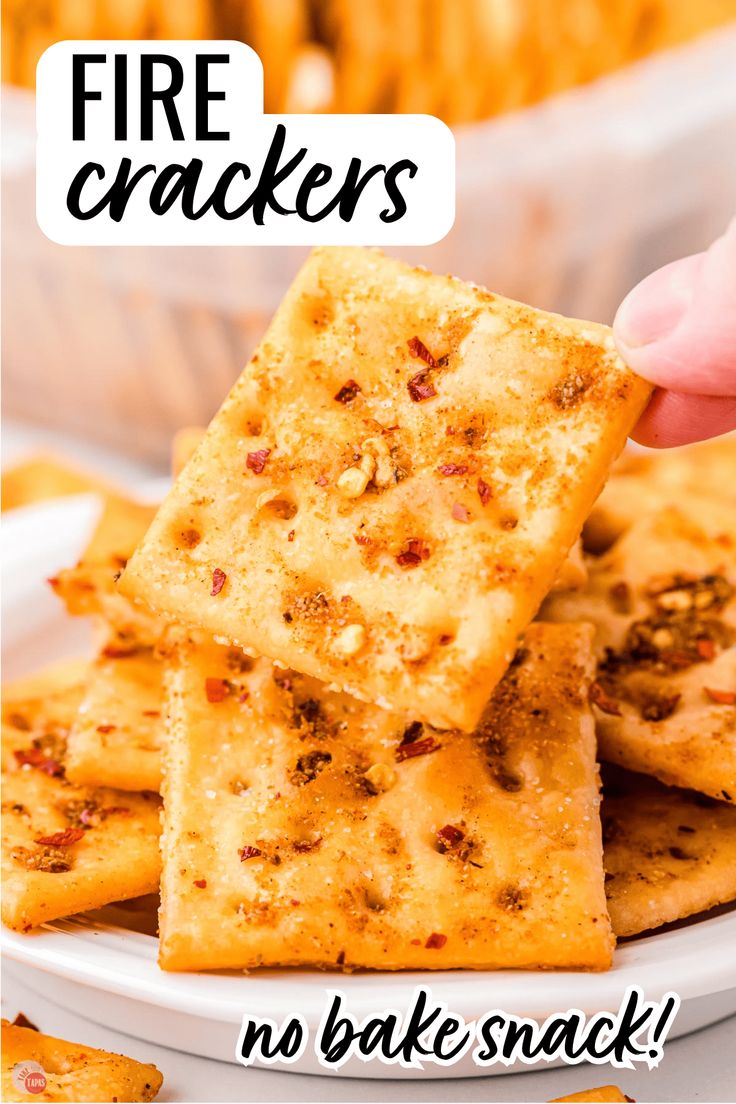 Fire Crackers Are Seasoned Saltine Crackers That Are An Easy No Bake Fire Crackers Are Seasoned Saltine Crackers That Are An Easy No Bake