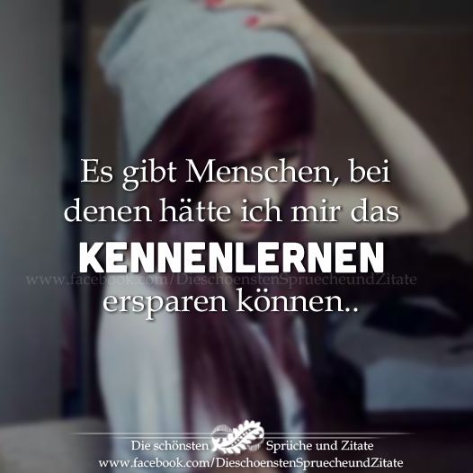 Spruche kennenlernen menschen