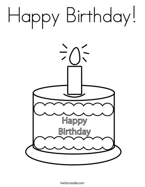 Free Printable Happy Birthday Coloring Pages Birthday Coloring Pages Happy Birthday Coloring Pages Coloring Birthday Cards