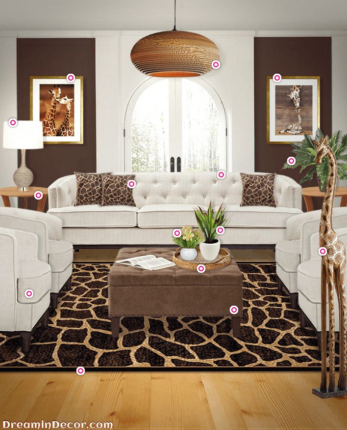 how to use animal print in a luxury decor animalprint
