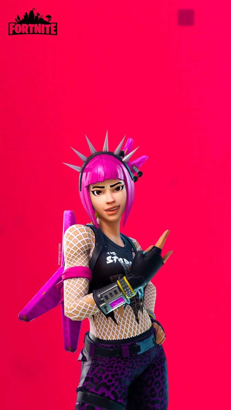 Fortnite Punk Girl 4K Ultra HD Mobile Wallpaper | Punk ...