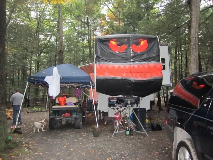 camper decor for halloween halloween weekends at wwwnaturalspringsresortcom