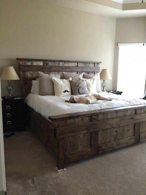 best 20 diy king bed frame ideas on pinterest king bed frame diy bed frame and king size bed frame - King Size Bed Frames With Headboard best 20 diy king bed frame ideas on pinterest king bed frame diy bed frame and king size bed frame - King Size Bed Frames With Headboard