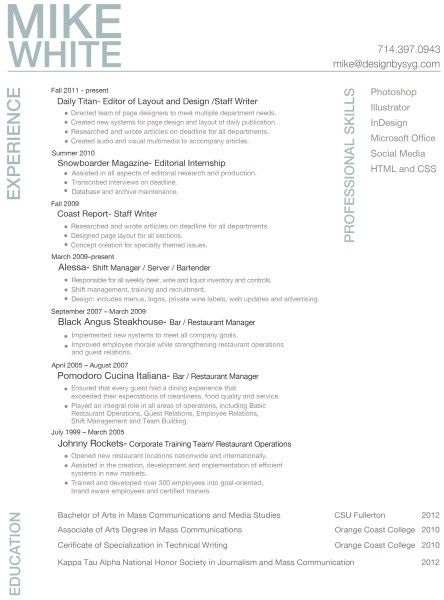 45 best resume formats images on Pinterest Resume, Curriculum - resume sample for college application 45 best resume formats images on Pinterest Resume, Curriculum - resume sample for college application