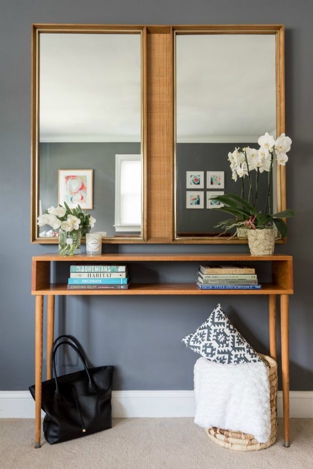 50 Diy Midcentury Modern Furniture Ideas Mid Century Console Table Tables Decor 50 Diy Midcentury Modern Furniture, Mid Century Style Console Table