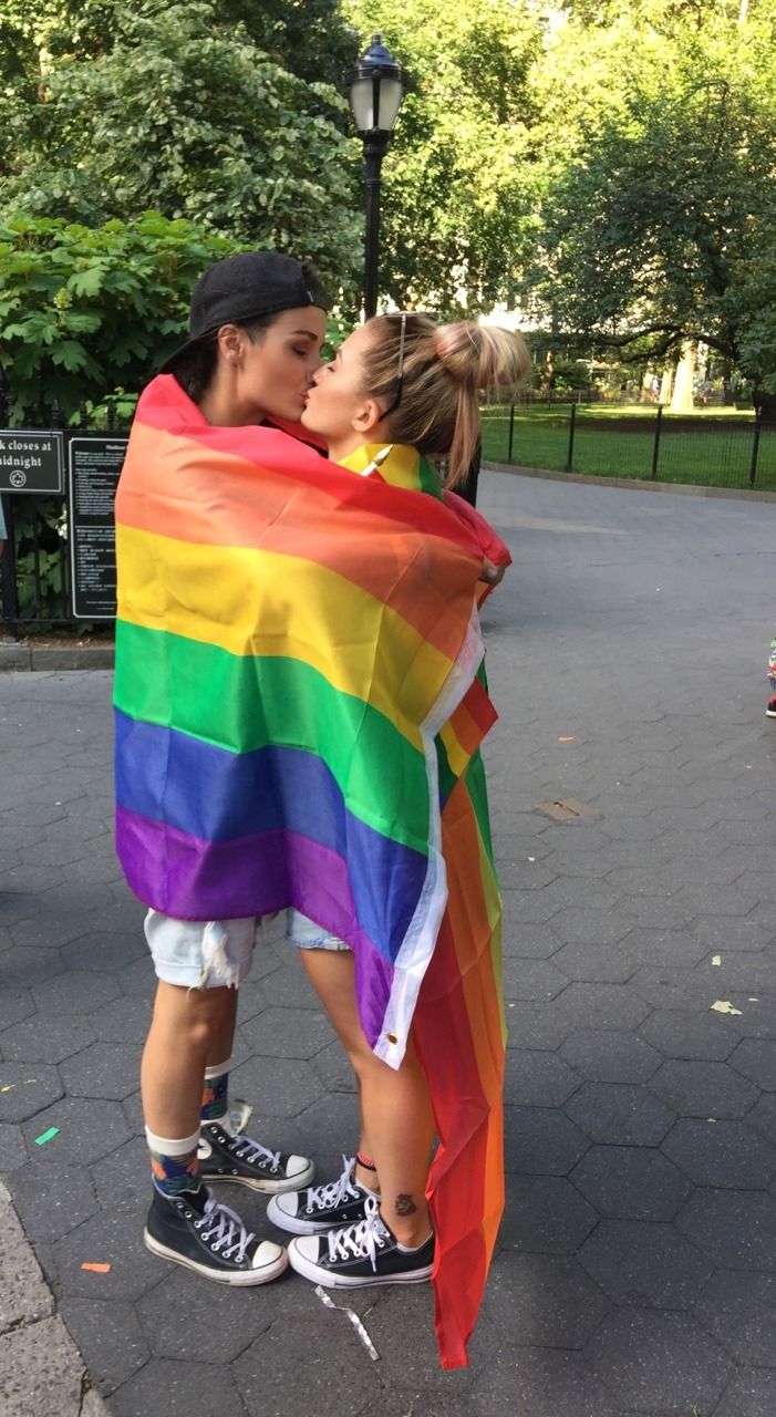 Lesbian pride flag dresses