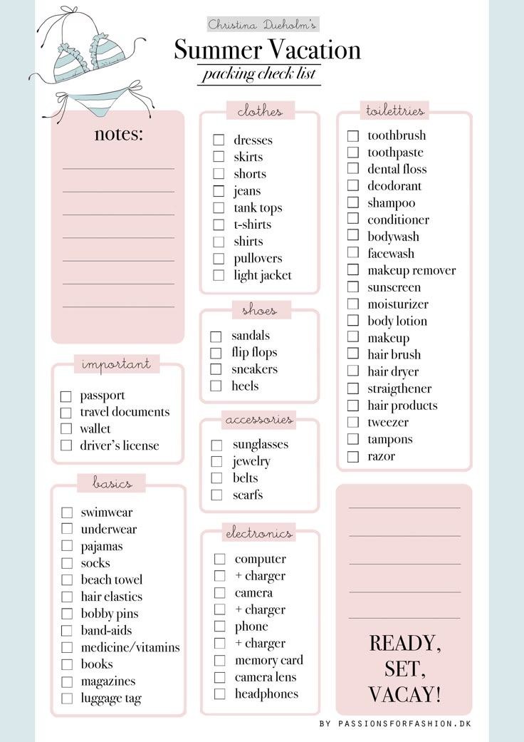 packing planner