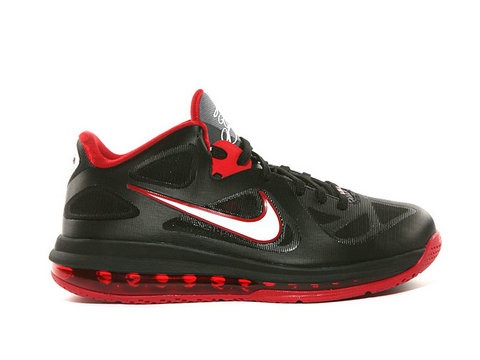 Nike Lebron 9 Low Black Sport Red Style Code:510811-003 This version of LeBron James signature shoe boasts a low-top construction, all the while sporting a ...