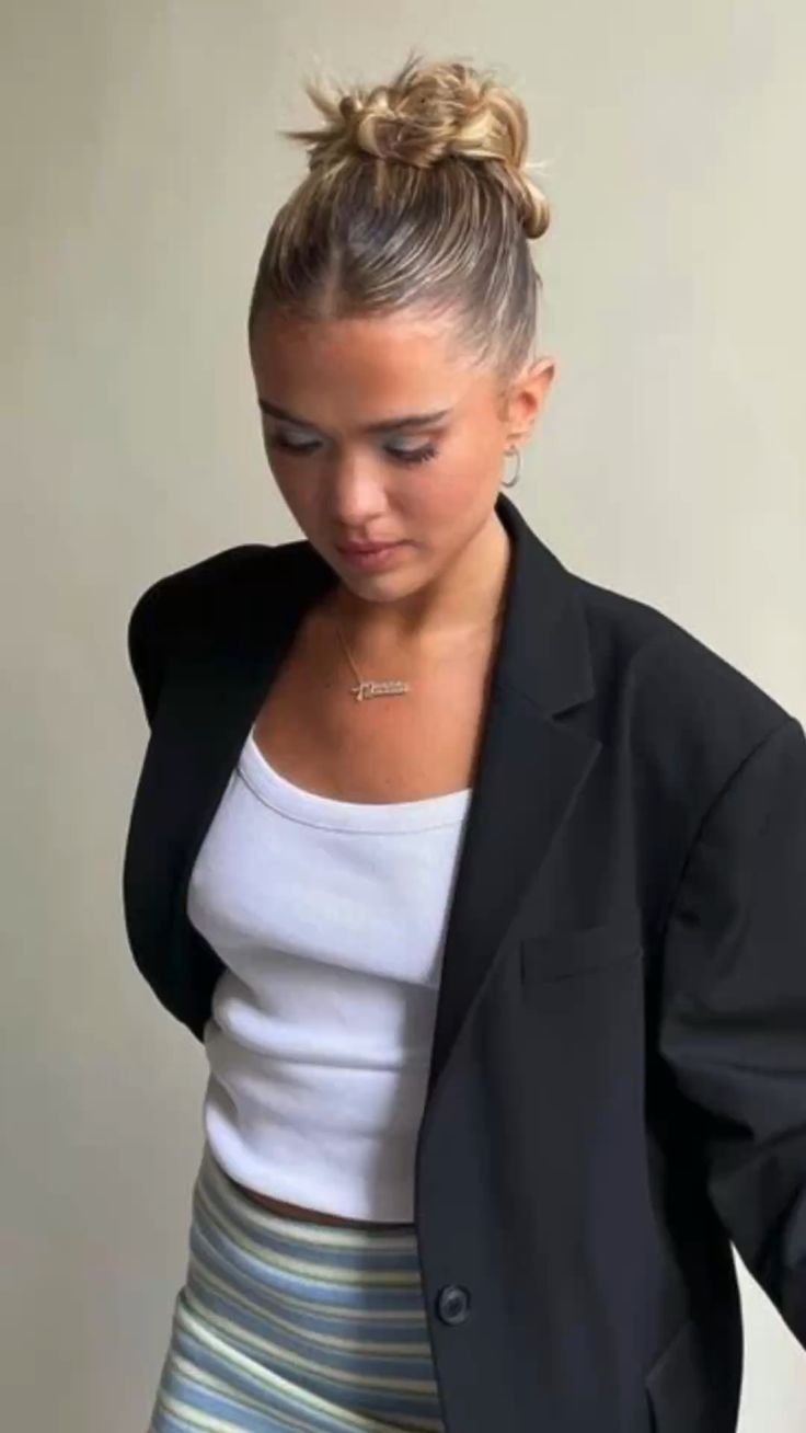 Slick back bun | Matilda Derf | Hair styles, Long hair styles, Slicked