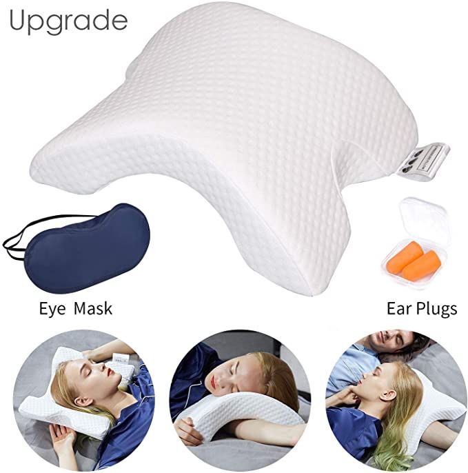 Arm Pillow for Adults 2020 in 2020 Upgrade U Shaped Memory Foam Pillow