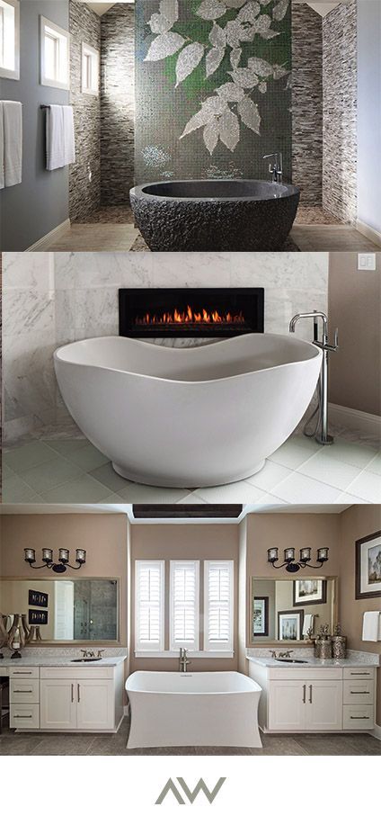 there's nothing quite like a soak in a beautiful tub to relax after