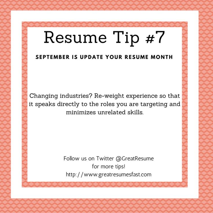 64 best 2017 Resume Tips images on Pinterest Resume tips - tips for resume 64 best 2017 Resume Tips images on Pinterest Resume tips - tips for resume