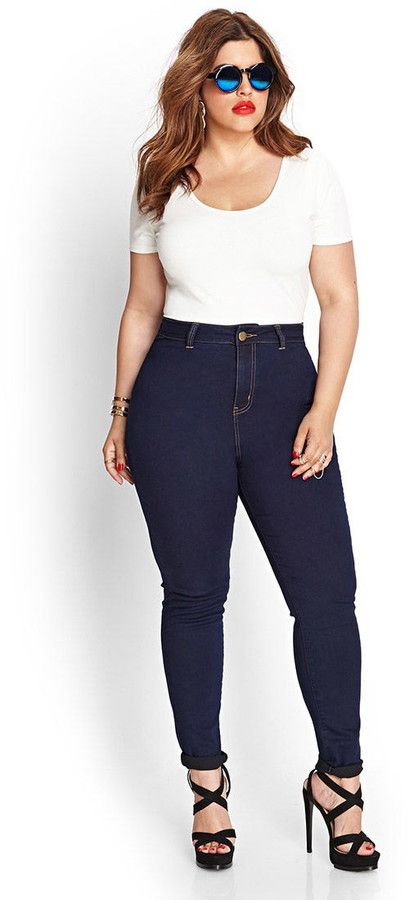 Best 25+ Plus Size Jeans Ideas On Pinterest Plus Size Style Plus Size High-Waisted Skinny Jeans - Best 25+ Plus Size Jeans Ideas On Pinterest Plus Size Style