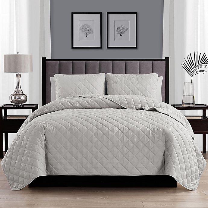Cathay Home Basics 3 Piece Quilt Set Bed Bath Beyond Sets Bedding King California Quilts Quilt Sets Bedding, Bed Bath And Beyond California King Bedspreads