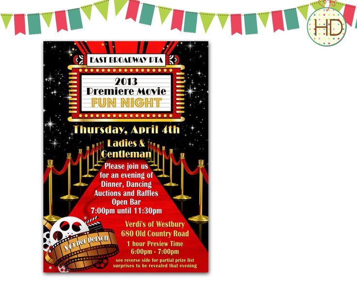 Hollywood Party Invitation Ideas Red carpet party invitations Hollywood Party Invitation Ideas Red carpet party invitations