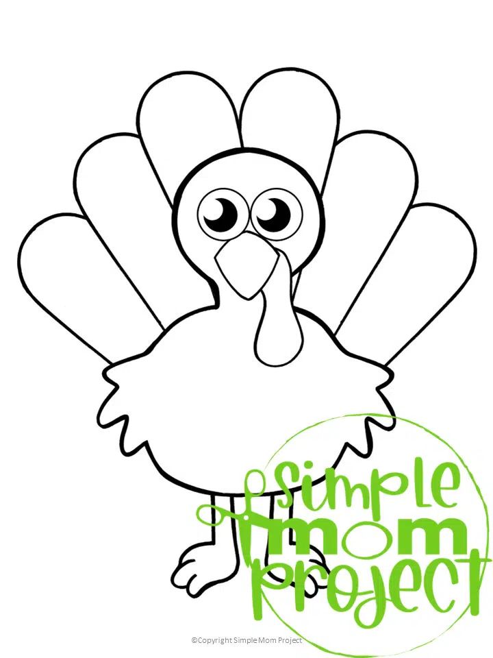 Turkey Template Printable Turkey Template Printable