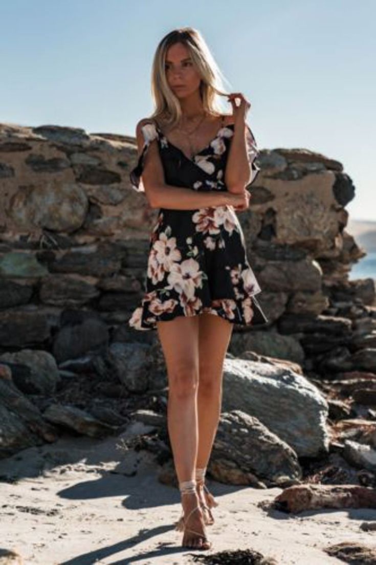 Summer Dresses for Women Chiffon Ruffle Short Sleeve Floral Print Party Mini Dress with Belt Summer Dresses for Women Chiffon Ruffle Short Sleeve Floral Print Party Mini Dress with Belt