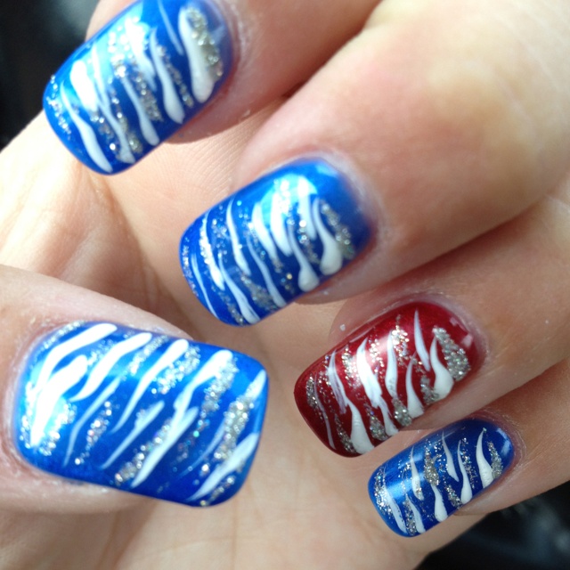 Cool Th Of July Nail Designs Cool Th Of July Nail Designs