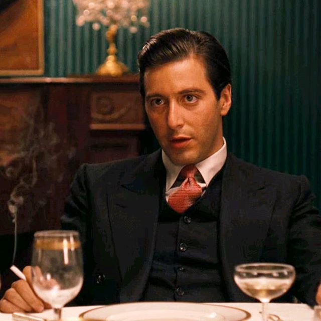 Gangster Empire on Instagram: “Who is Michael talking to?⠀ Al Pacino as