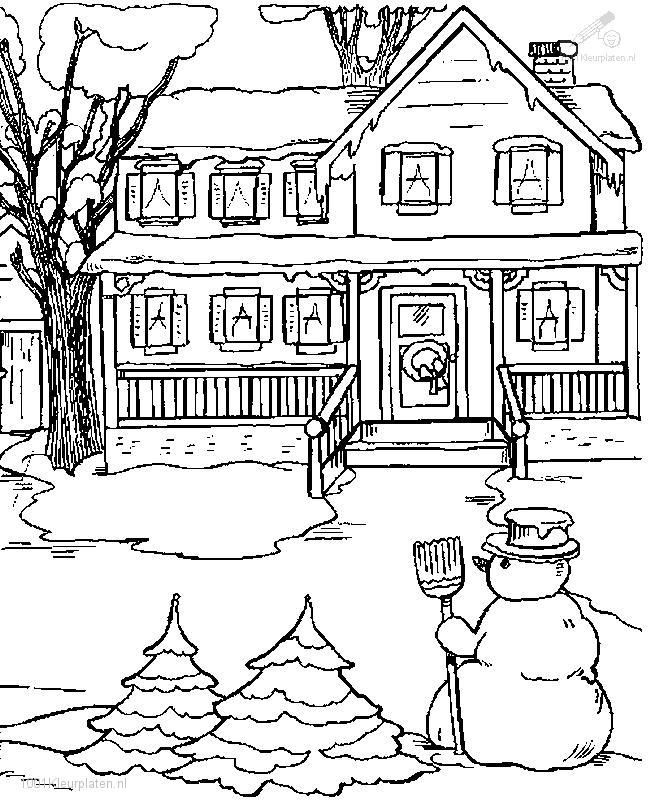 8 COLORINGPAGES : Season >> Winter >> Coloring Page Snow 8 COLORINGPAGES : Season >> Winter >> Coloring Page Snow