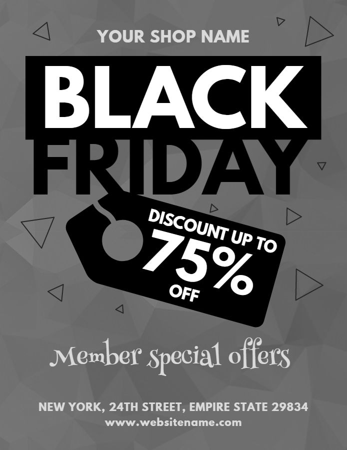44 best black friday flyer templates images on pinterest flyer flyer black friday