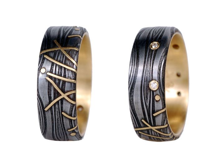 Pattern Welding Gold | 489 best rings images on pinterest men rings rings and Pattern Welding Gold | 489 best rings images on pinterest men rings rings and